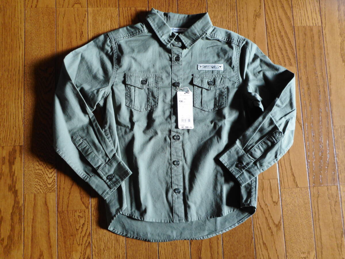 ☆新品 長袖シャツ 130 ☆拍卖