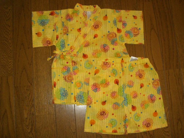 ☆新品 花火 甚平 95 (タグなし) ☆拍卖