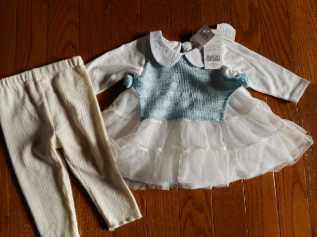 ☆新品 ワンピース ・レギンス セット 70 ☆拍卖