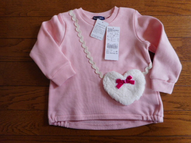 ☆新品 moujonjon トレーナー 90 ☆拍卖