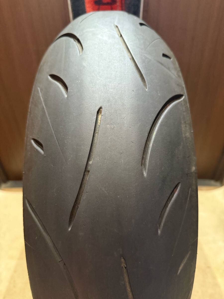 中古MCタイヤ 2022年製造 DUNLOP SPORTMAX D214 180/55ZR17 ダンロップ スポーツマックス 180 55 17 5122 K6171拍卖