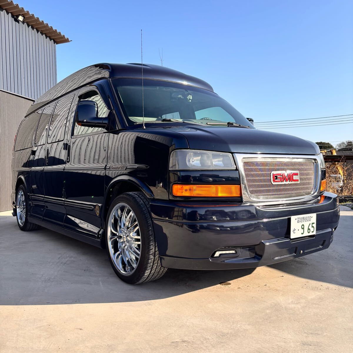 【8ナンバー自動車税減免車】GMCサバナ 07シボレーエクスプレス 車検付き!即乗り出し可能!点検整備済み!車椅子移動車登録拍卖