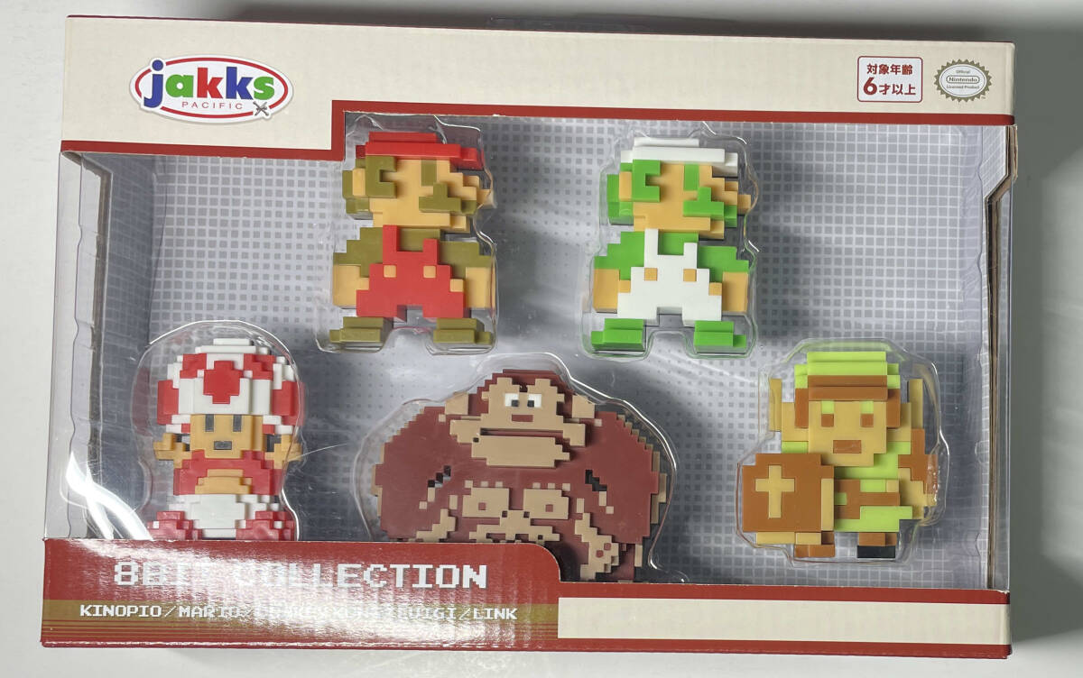 新品未開封 2.5インチフィギュア 8bitコレクション スーパーマリオ ドンキーコング ゼルダの伝説拍卖