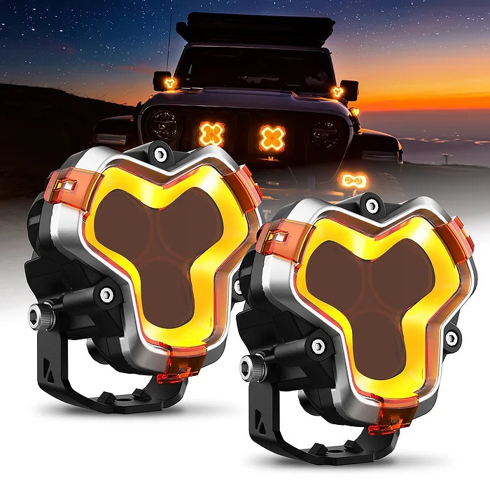 【新品未使用】NOVSIGHT HALOシリーズ 3.5インチ 3LED 48W拍卖