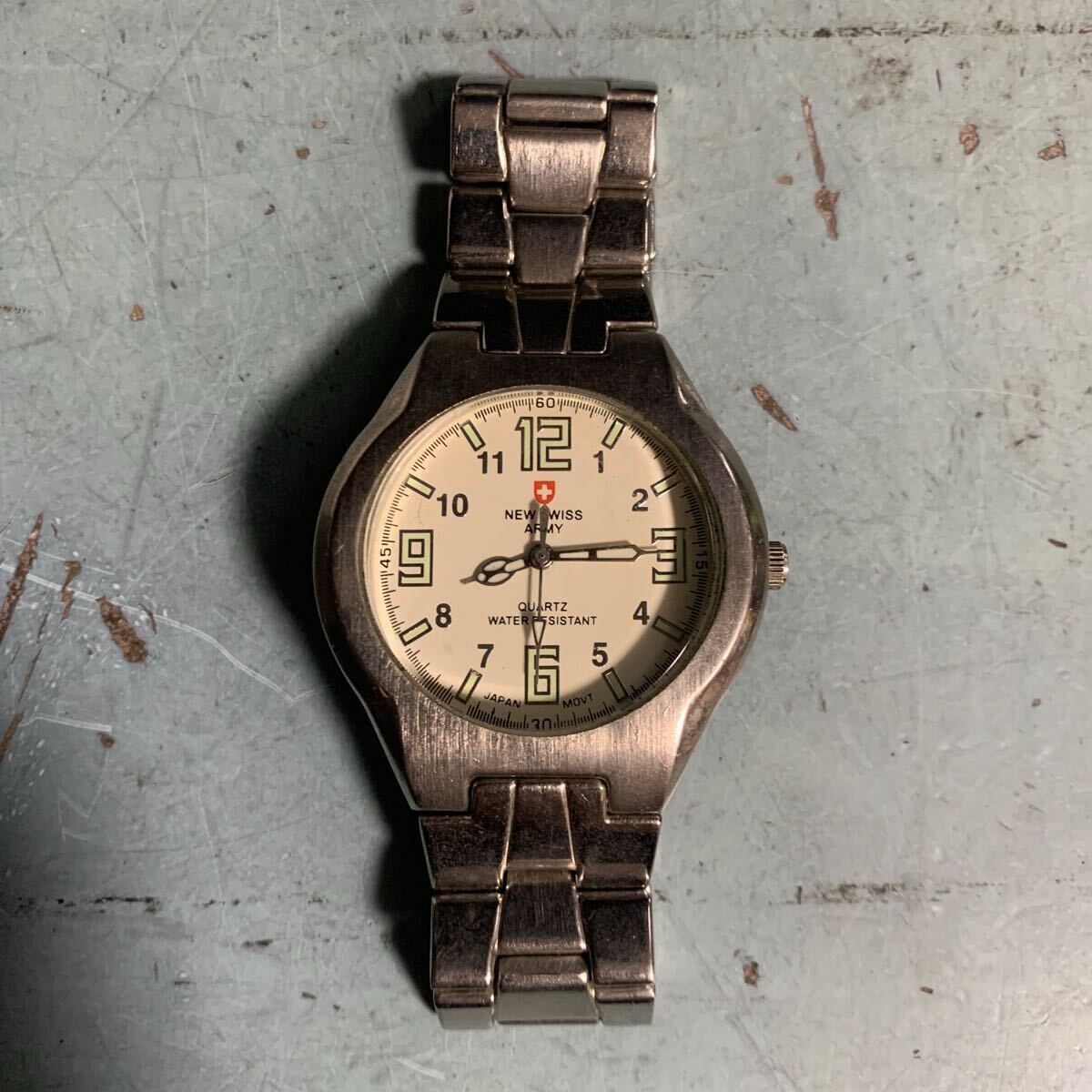 NEW SWISS ARMY ニュースイスアーミー クォーツ 腕時計 アナログ 3針 (A-2008)拍卖