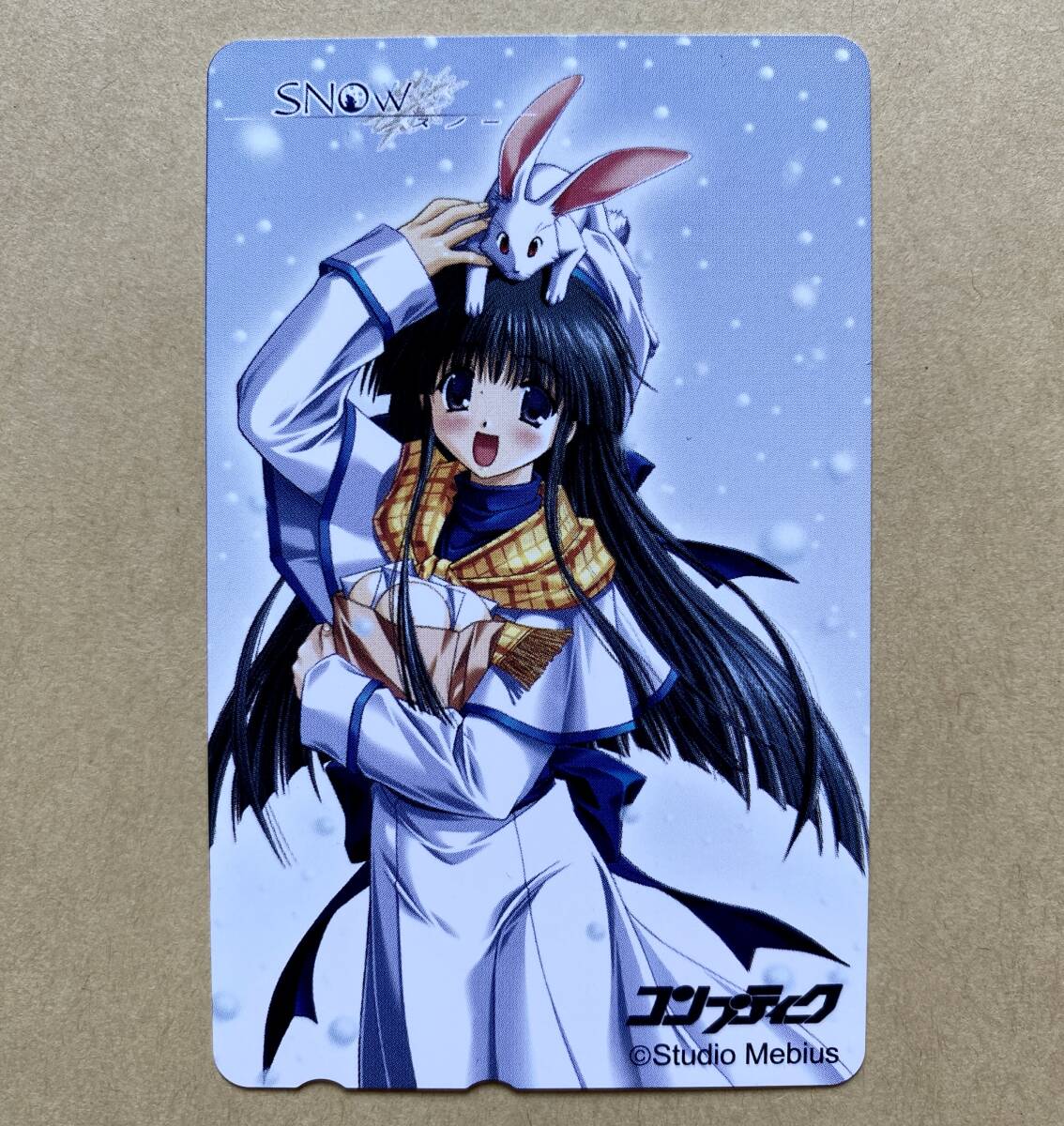 【未使用】 テレカ 50度 SNOW 雪月澄乃 コンプティーク 拍卖