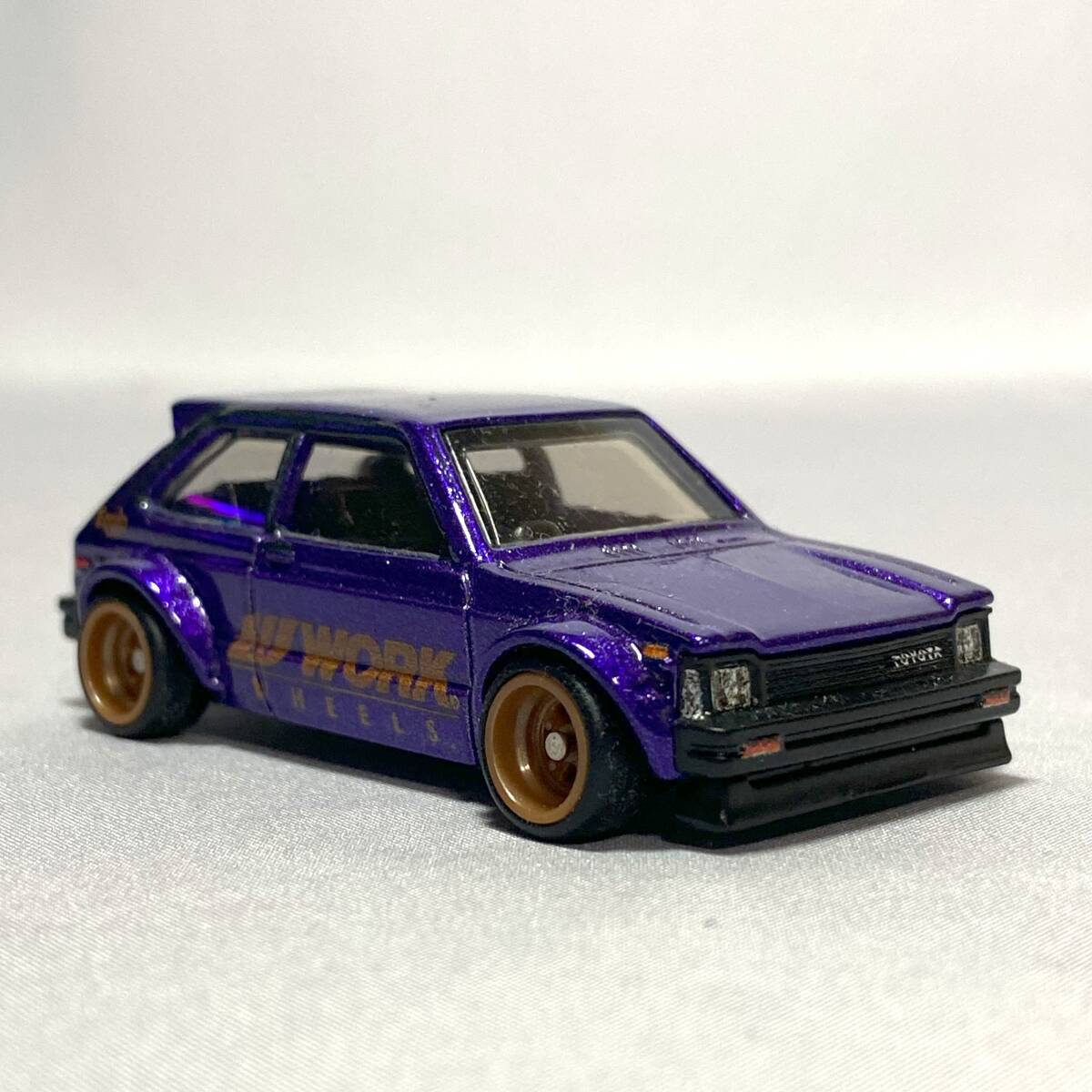 1/64 Hotwheels ★'81 TOYOTA STARLET KP61 ★ CAR CULTURE RONIN RUN リアルライダー RR ルース拍卖