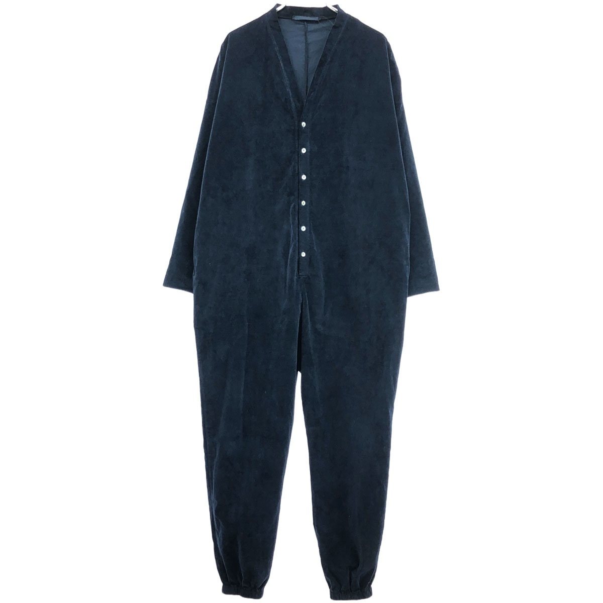 album di famiglia アルバム ディ ファミリア 22AW ベルベットオールインワン つなぎ 22030450004630 ネイビー IT58D2JUYSIG拍卖