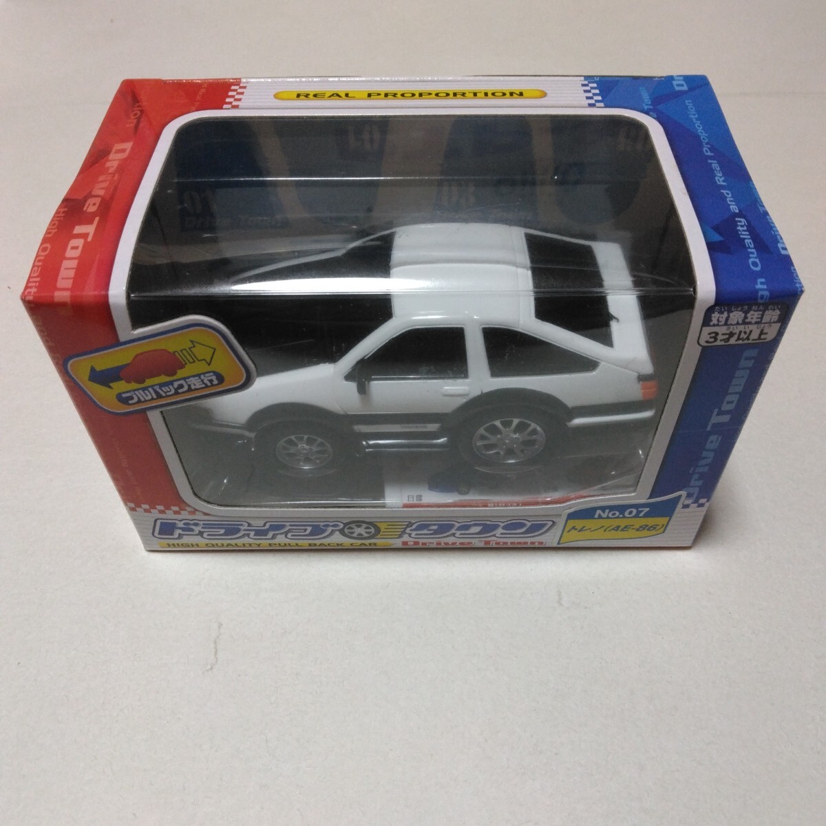 スプリンタートレノAEー86 プルバック走行 ミニカー 未開封品 保管品 当時品拍卖