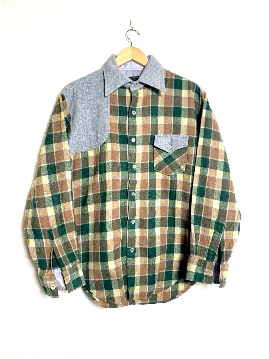 70s 80s ビンテージ Kmart ハンティングシャツ ボックスシルエット チェック ウール /ペニーズ タウンクラフト ウールリッチ ペンドルトン 拍卖