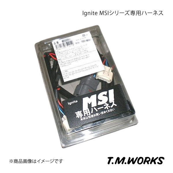 T.M.WORKS ティーエムワークス Ignite MSIシリーズ専用ハーネス FIAT 500/500C/500S 31209 品番:MS1074拍卖