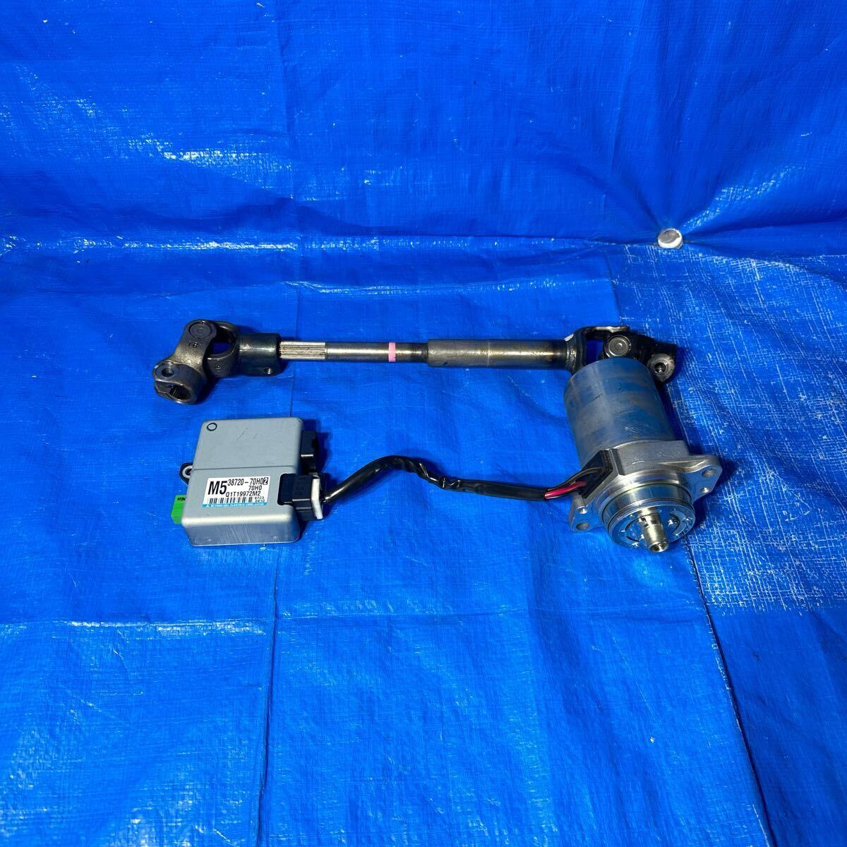 ◆シボレー クルーズ MW《 ME34S 》純正 ステアリングコラム ステアリングシャフト パワステコンピューター モーター (M5) 38720-70H02◆拍卖
