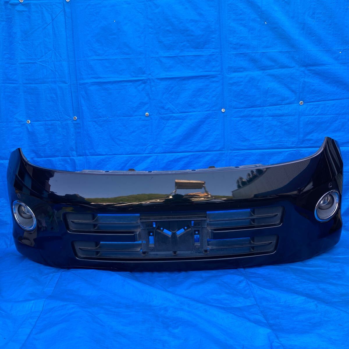 ◆ニッサン エルグランド ハイウェイスター《E51 NE51 ME51 MNE51》純正 フロントバンパー センサー付 フォグ付 カラー G30 62022 WL700◆拍卖