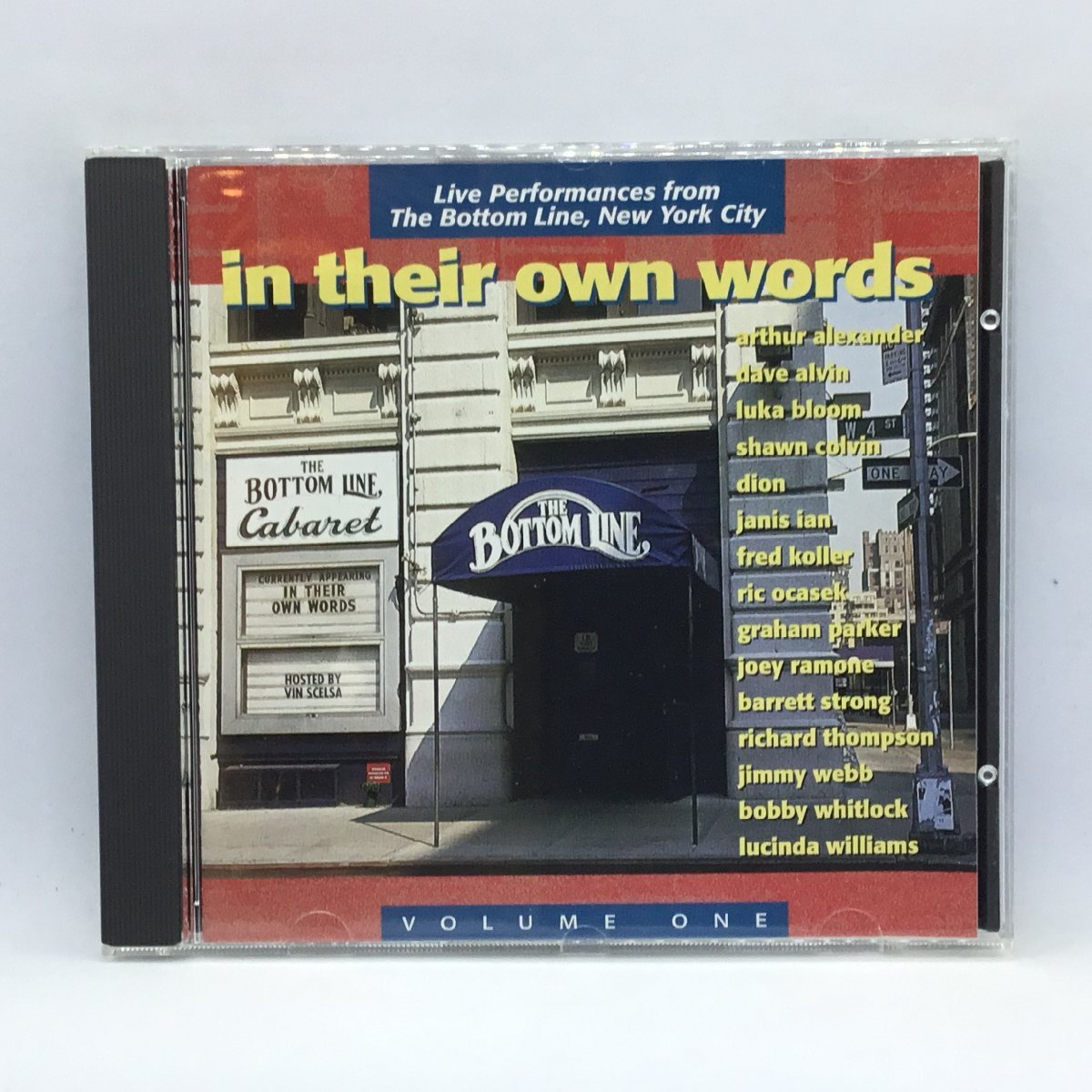 ●Live Performances from The Bottom Line / In Their Own Words Vol.1 (CD) RT2813 Joey Ramone, Ric Ocasek, Janis Ian, Jimmy Webbほか拍卖