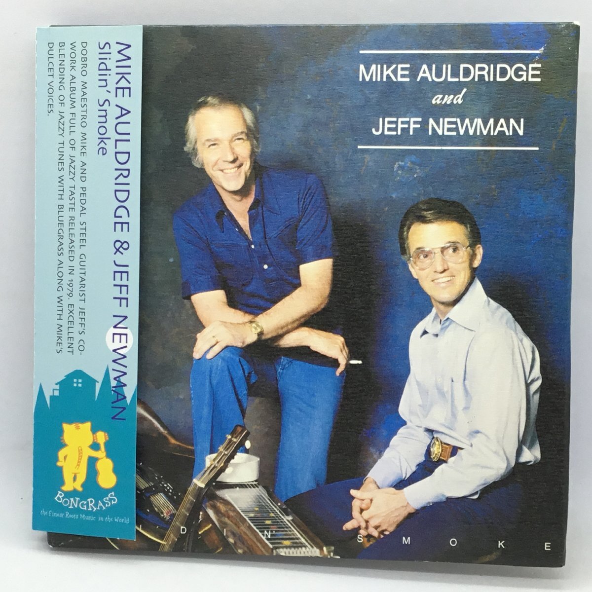 ●Mike Auldridge and Jeff Newman / Slidin' Smoke (CD) BSCD009 マイク・オゥルドリッジ ジェフ・ニューマン カントリー、ブルーグラス拍卖