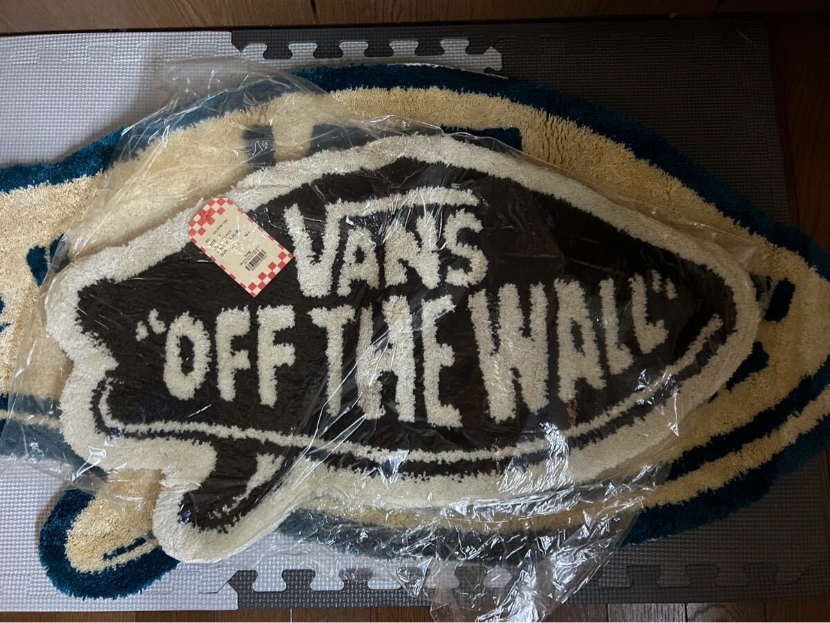 vans サーフマット 新品未使用 黒x白 インテリア マット バンズ拍卖