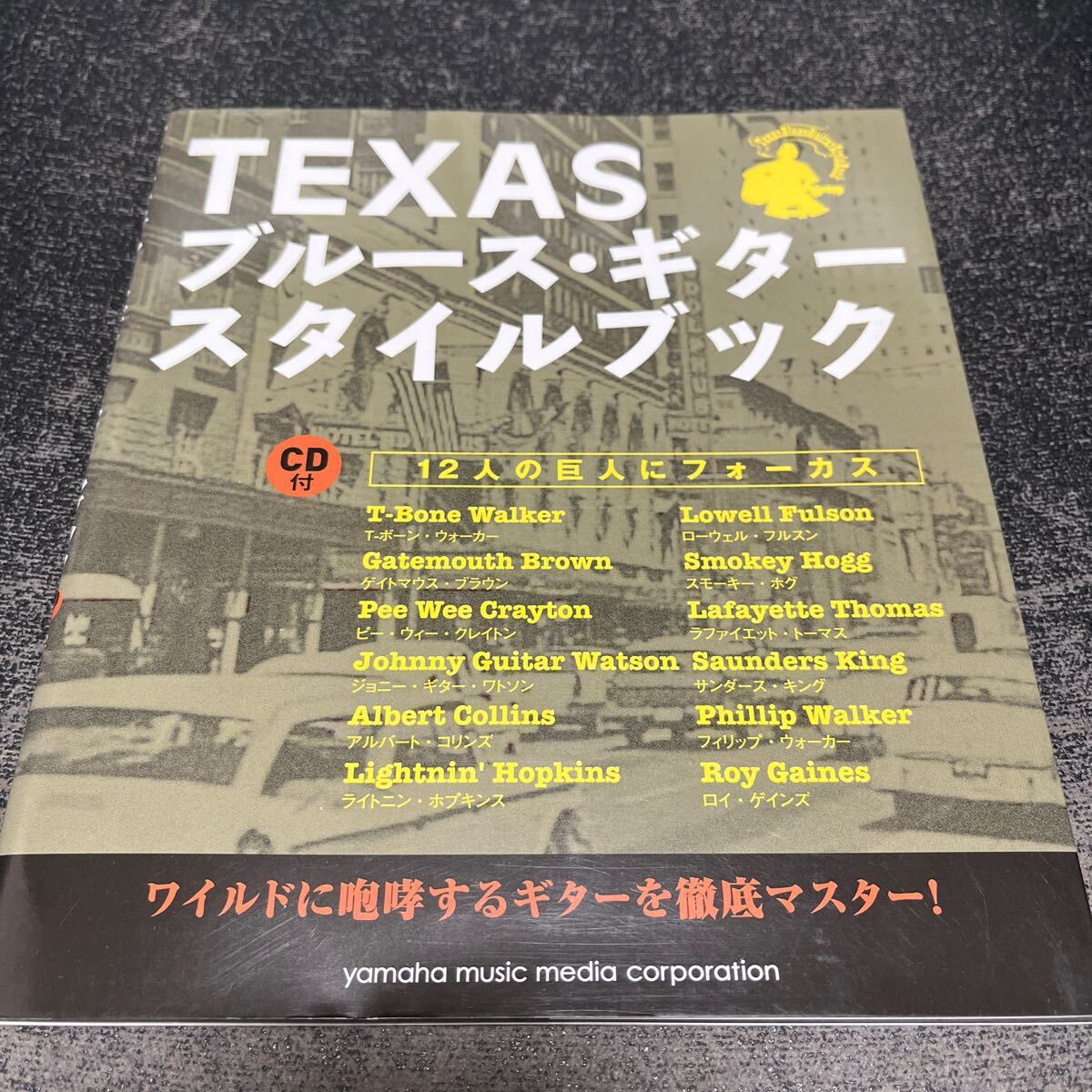 TEXAS ブルース・ギター・スタイル・ブック T-BONE WALKER ALBERT COLLINS ライトニン・ホプキンス ロイ・ゲインズ拍卖