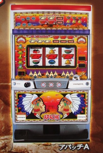 ※※ アパッチA パイオニア SLOT【パチスロ実機/パンフレット/チラシ】2-2 レトロ 懐かしの名機 拍卖