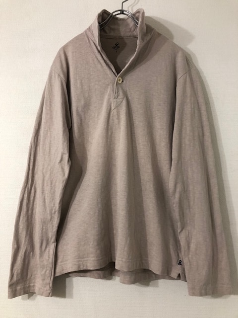 45R コットン プルオーバ イタリアンカラー シャツ トップス 45rpm 日本製 3拍卖