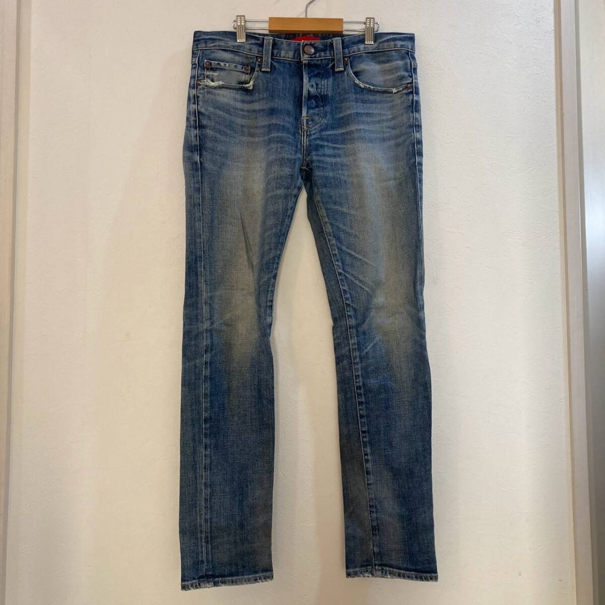 RED CARD/レッドカード デニム ジーンズ ブルー メンズ 30拍卖