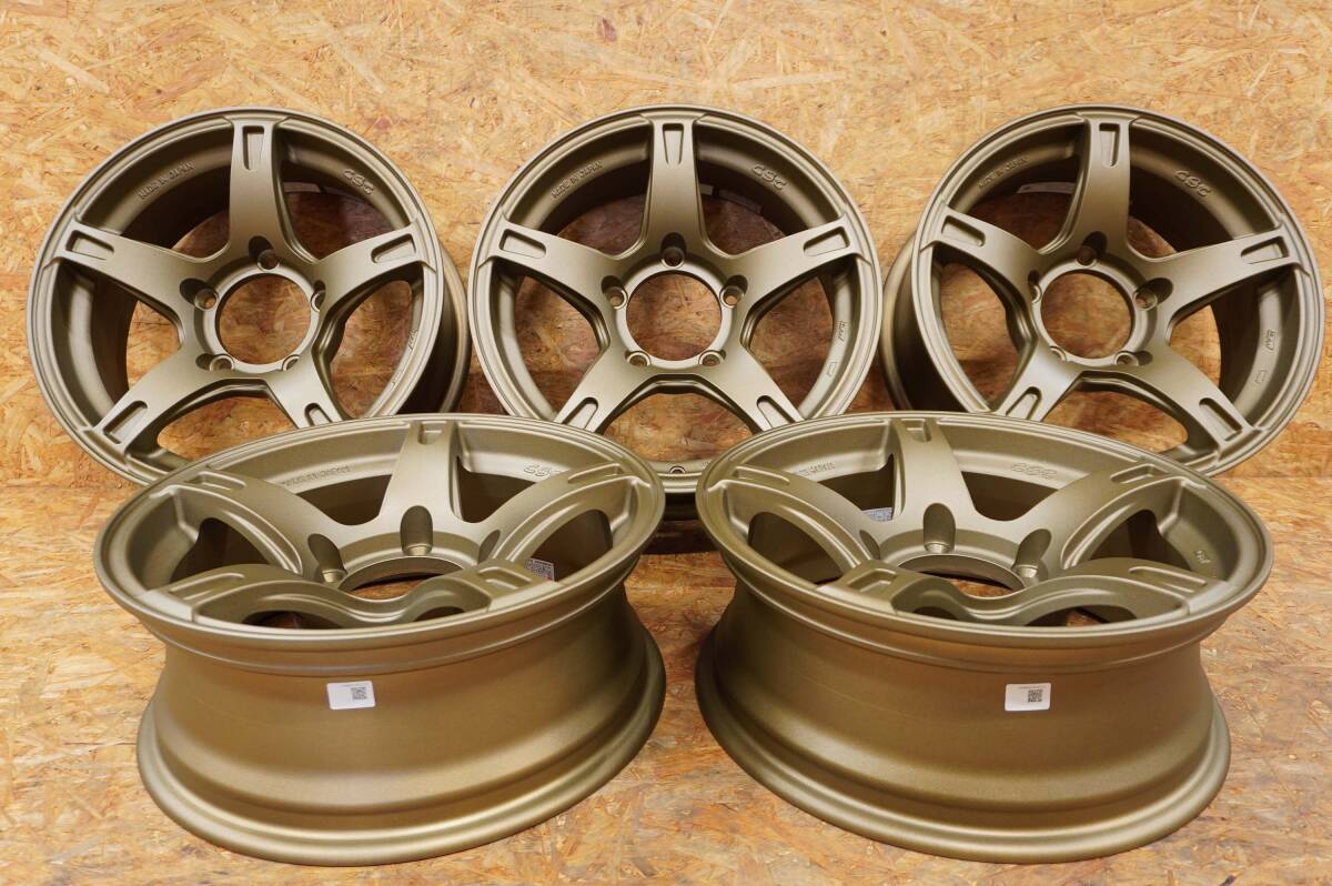 CST ZERO-1 HYPER VJ 16インチ 6.0J -5 5/139.7 フラットブロンズ 01ハイパー VJ 5本セット ジムニーシエラ、ノマド用 ENKEI製拍卖