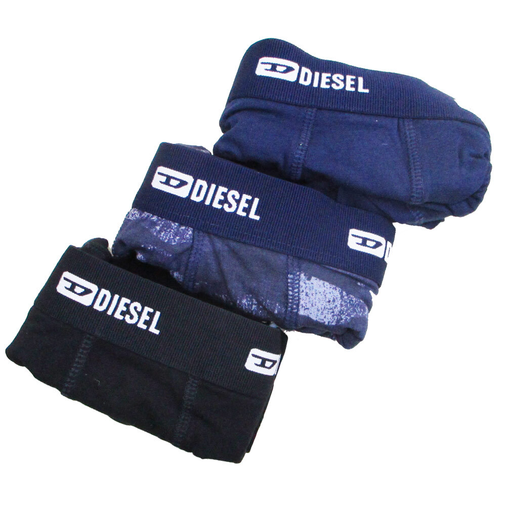 ディーゼル ボクサーパンツ A17832/IKBL E7058 3枚パック Sサイズ/送料無料メール便 ポイント消化拍卖