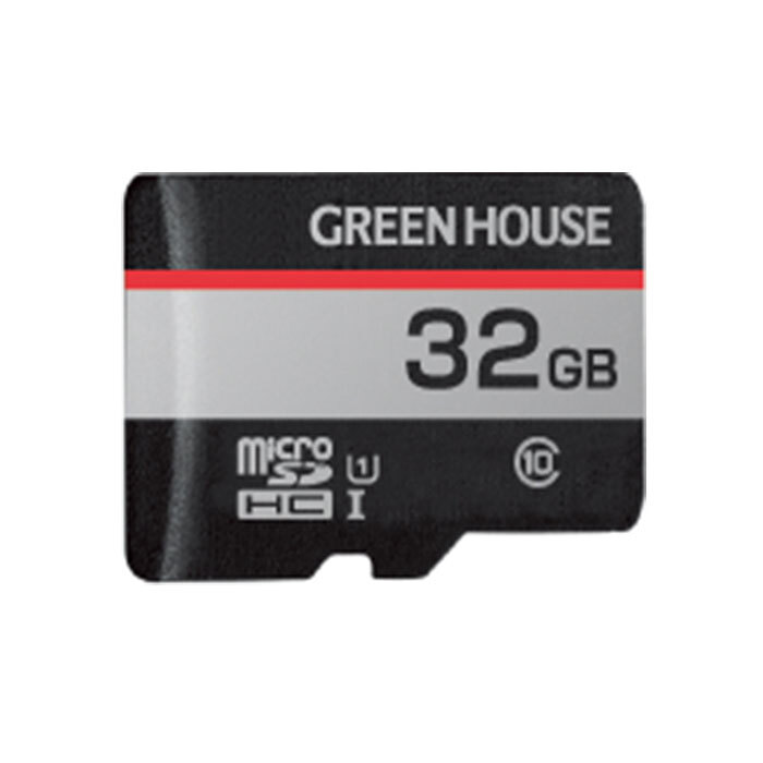マイクロSDカード microSDHCカード UHS-I U1 クラス10 32GB グリーンハウス GH-SDM-RUA32G/4739x1本 SDメモリーカード変換アダプタ付属拍卖