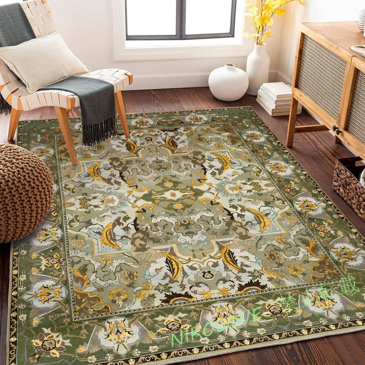 新品 ペルシャ ペルシャ絨毯 快適である 家庭用カーペット160 230cm 長方形 絨毯 で快適 である拍卖