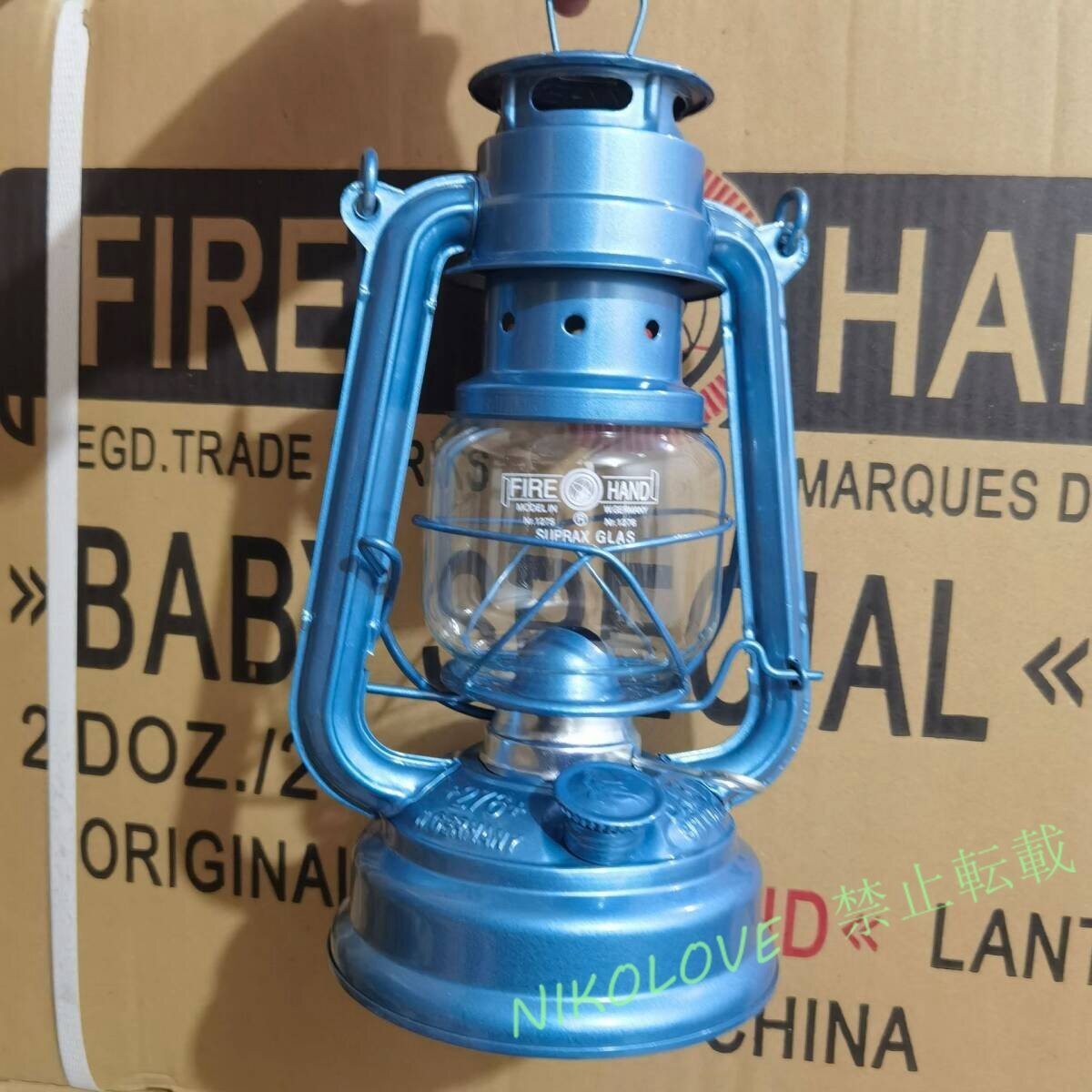 新品 キャンプ用 超 オイルランタン 灯油ランタン 照明 キャンプランタン アウトドア 野外登山 ライトブルー拍卖