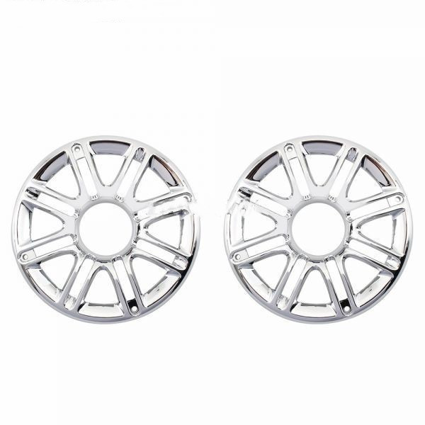 ツーリング スピーカーグリル スピーカートリム スカル ハーレー1996-2013 クリアキン ロードキング ストリートグライド ZCL307拍卖