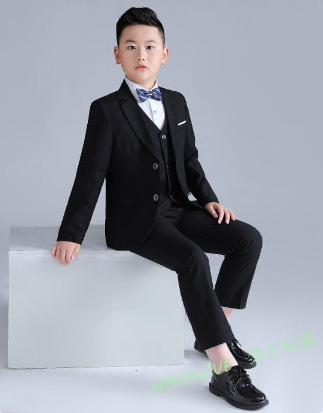 新品 フォーマル 子供 スーツ キッズスーツ 男の子 入学式 発表会 結婚式 卒業式 子供服 中学生 小学生 ブラック 140サイズ選択可拍卖