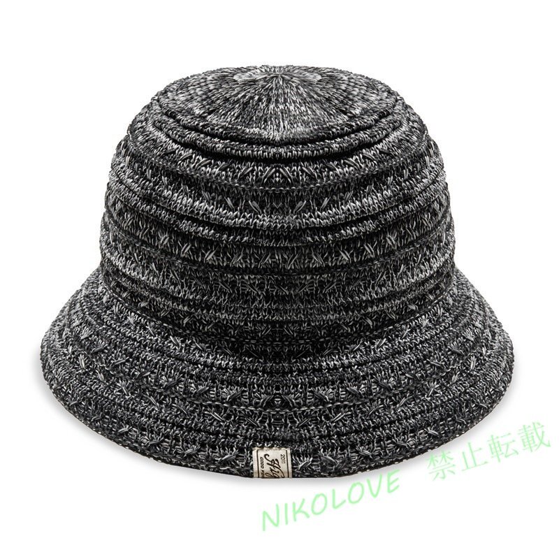 新品 Bucket hat メンズ帽子 キャップ バケットハット メンズ レディース ユニセックス UV対策ニット 春秋冬用拍卖