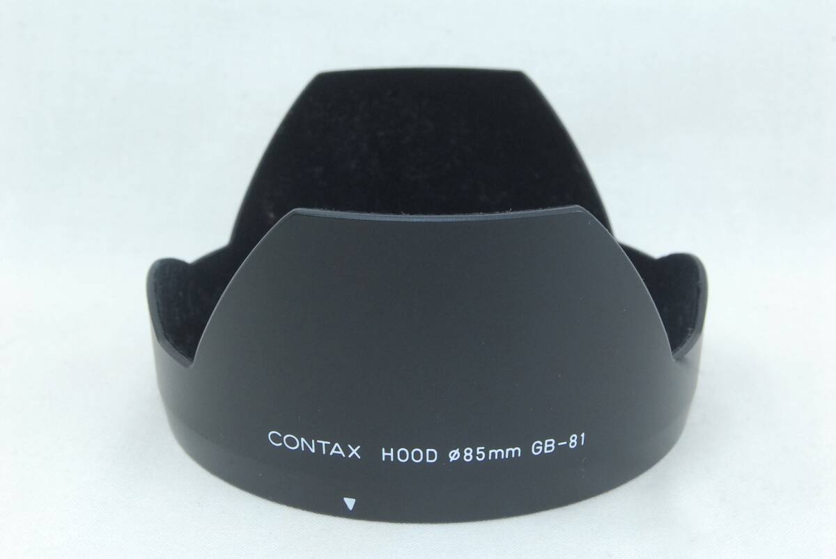 ★極美品★Contax コンタックス GB-81 N 85mm 24-85mm用レンズフード♪拍卖