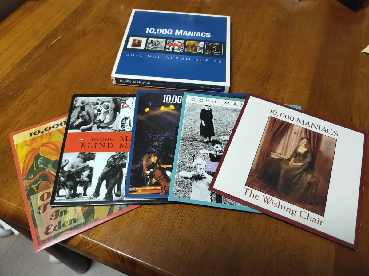 10,000 MANIACS ORIGINAL ALBUM SERIES 5枚組 紙ジャケット 輸入盤CD 10,000マニアックス拍卖