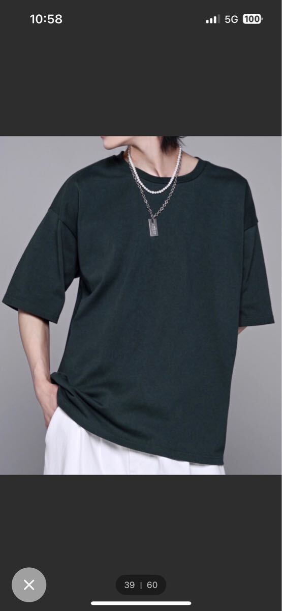 【ADRER】23ss extra quality 超 heavy cotton tough big T エメラルド XSサイズ拍卖