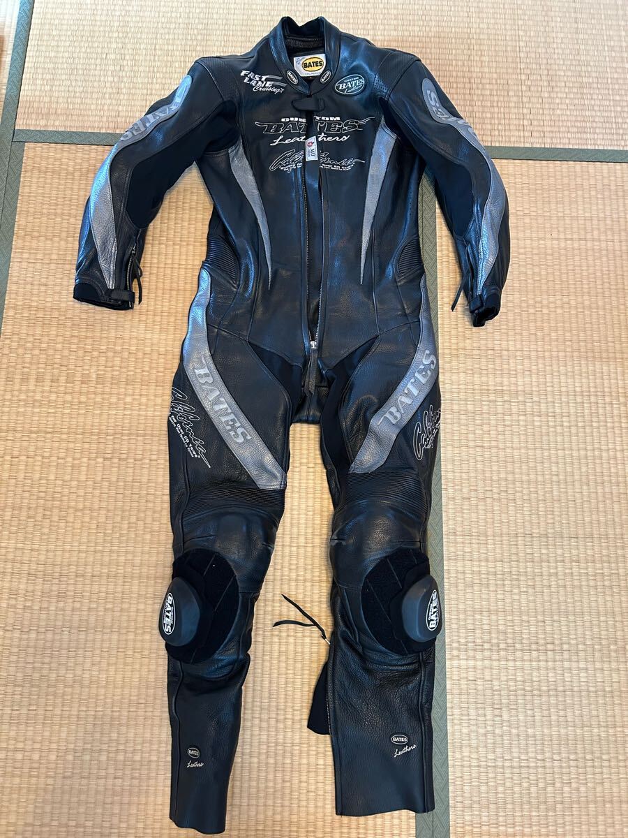 BATES レーシングスーツ 革ツナギ MFJ公認拍卖