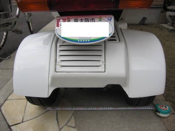 ★大特価セール!!★★★ジャイロキャノピー・X後期用オバフェン★40mmオーバーフェンダー(黒)(ミニカー登録用に)拍卖