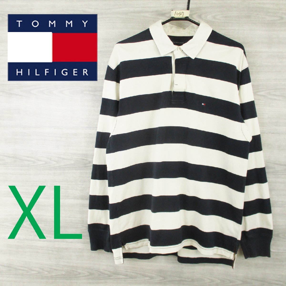 トミー ヒルフィガー<ラガーシャツ クレリックポロ>M1047c拍卖