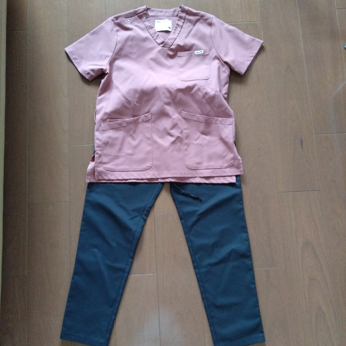 医療用スタッフユニホーム☆上下セット☆Sサイズ☆レディース☆歯科医院☆介護施設拍卖