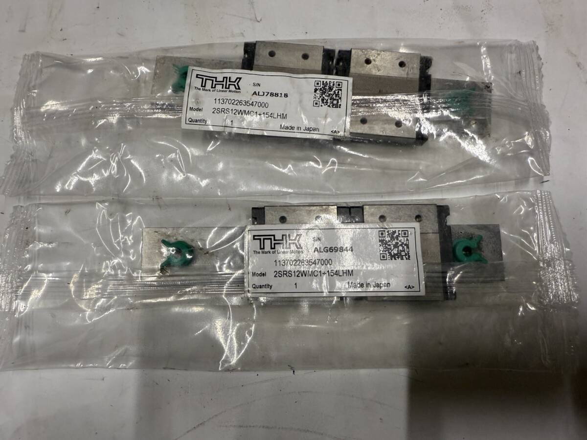(KXL151)THK 2SRS12WMC1+154LHM 2本 自作CNCなどに拍卖