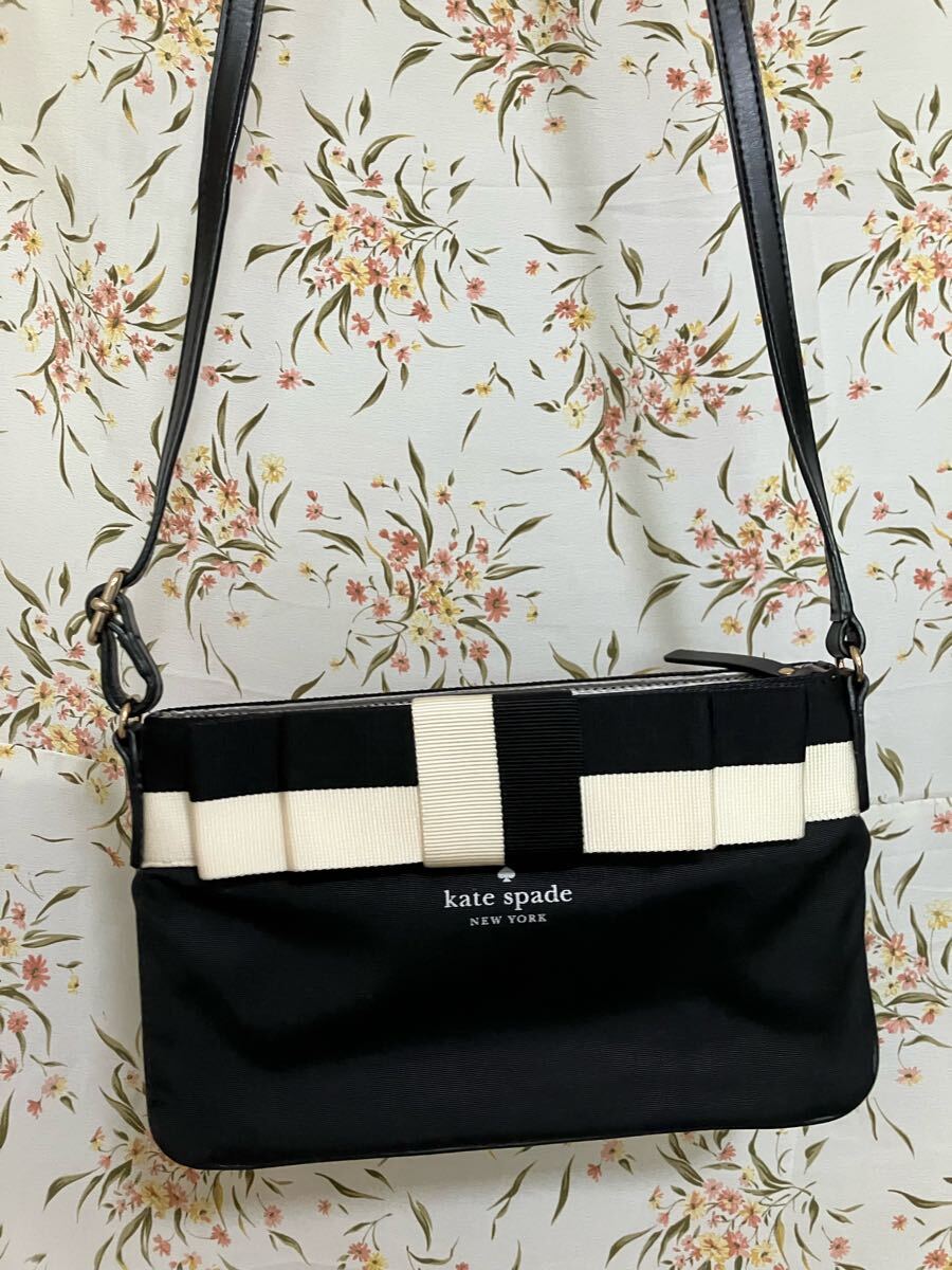 #ケイト スペード ショルダーバック レディース 黒 ブラック系拍卖