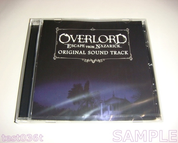 Switch オーバーロード OVERLORD: ESCAPE FROM NAZARICK -LIMITED EDITION- 限定版 特典 サウンドトラック CD 未開封拍卖