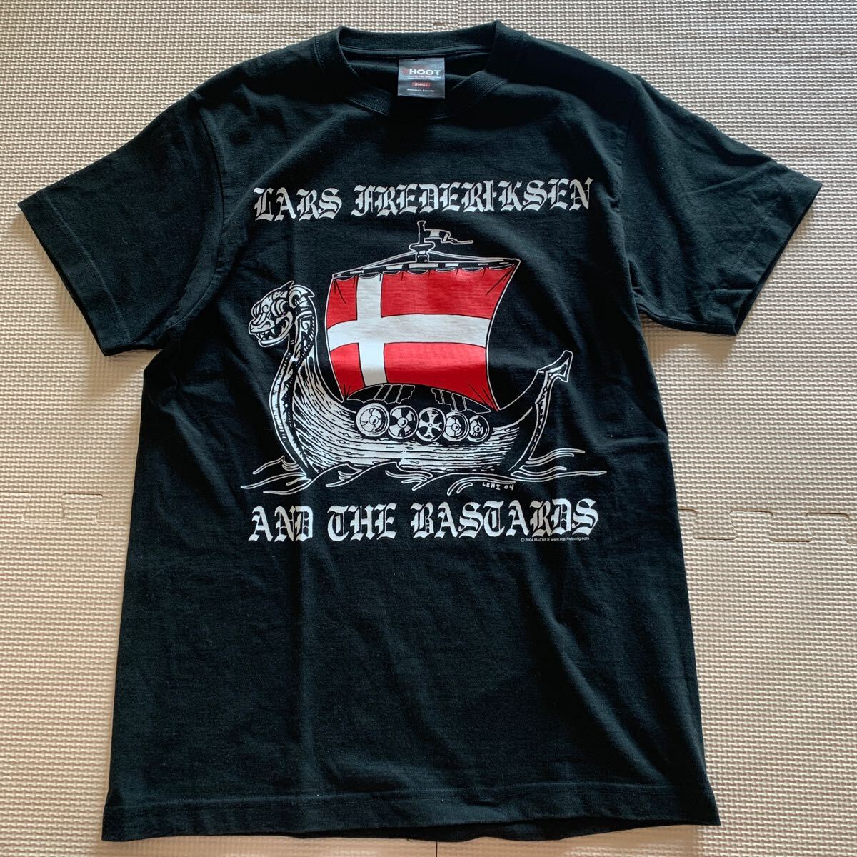 00s【SHOOT】シュート LARS FREDERIKSEN AND THE BASTARDS Tシャツ ブラック Sサイズ RANCID ランシド バンドTシャツ拍卖
