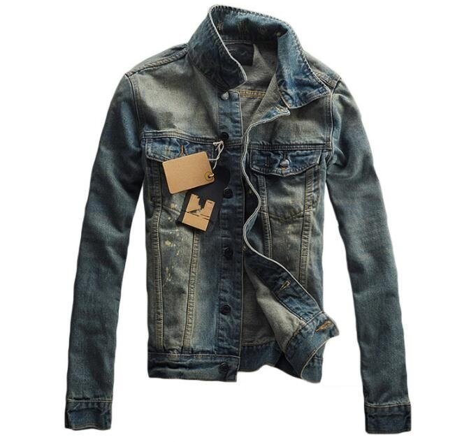 LYW1212★メンズデニムジャケット Gジャン ジージャン デニム ジャンパー アメカジ アウター ブルゾン アメカジ お兄系拍卖