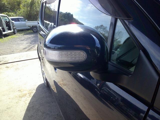 MRワゴン DBA-MF22S 右サイドミラー/ドアミラー 電動格納 カバー式ウィンカー付 ZJ3 ブルーイッシュブラックパールIII拍卖