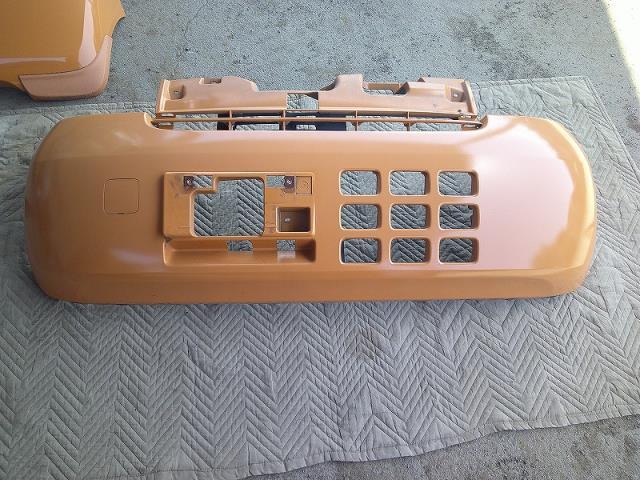 エッセ DBA-L235S 純正 フロントバンパー R50 サンセットオレンジ拍卖