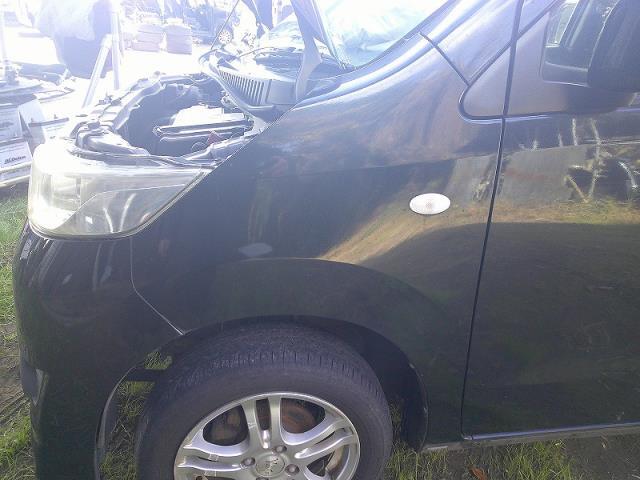 ワゴンRスティングレイ DBA-MH23S 左Fフェンダー ZJ3 ブルーイッシュブラックパールIII拍卖