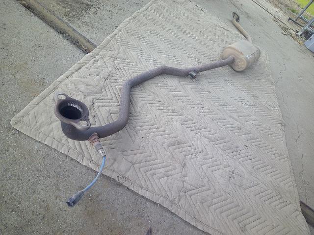 タント DBA-L375S Fエキゾーストパイプ/フロントマフラー 純正 センサー付 テールパイプ欠品拍卖