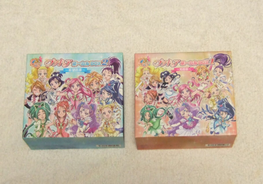 プリキュア 5th ANNIVERSARY ボーカルBOX (光の章 希望の章) 全2巻セット拍卖