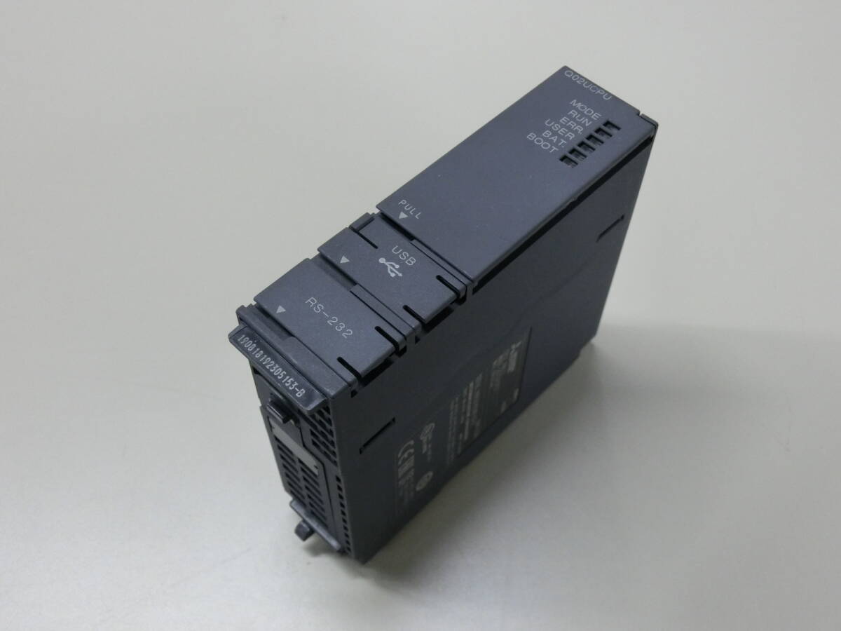 MITSUBISHI Q02UCPU 三菱電機 シーケンサ MELSEC-Q PLC 中古拍卖